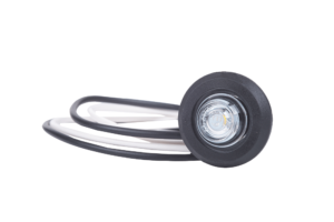 Horpol Positionsljus Vit, 0,5m, DV – Ø28x19,1 mm