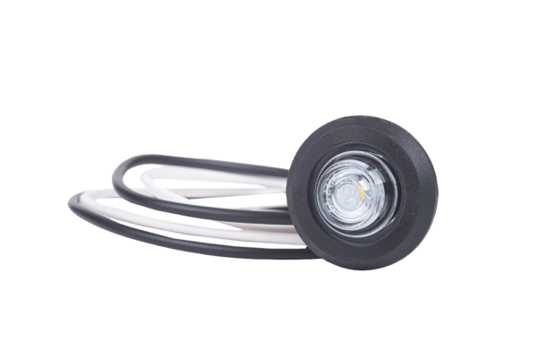 Horpol Positionsljus Vit, 0,5m, DV – Ø28x19,1 mm