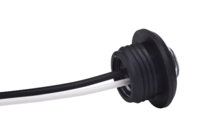 Horpol Positionsljus Vit, 0,5m, DV – Ø28x19,1 mm