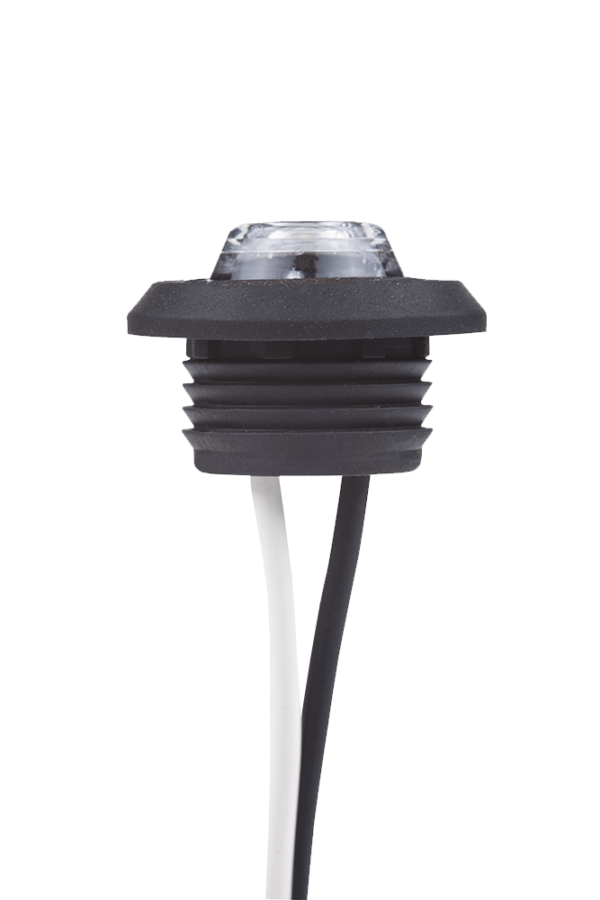 Horpol Positionsljus Vit, 0,5m, DV – Ø28x19,1 mm