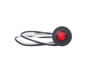 Horpol Positionsljus Röd, rörmontage, 0,5m, DV – Ø28x20 mm