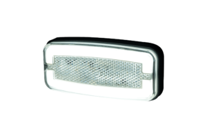 Horpol Positionsljus Vit, 0,5m, DV – 111x52,2x20,6 mm