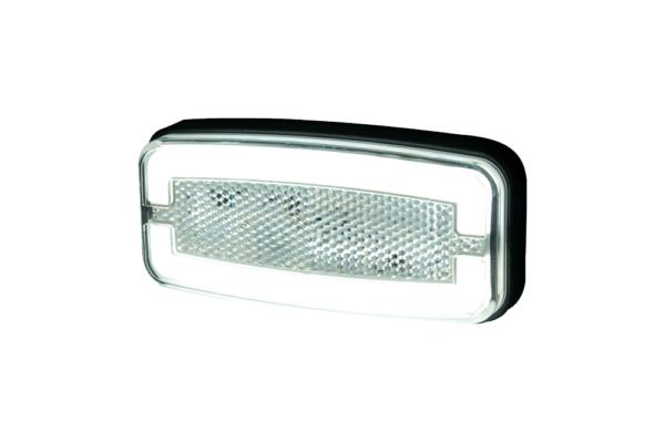 Horpol Positionsljus Vit, 0,5m, DV – 111x52,2x20,6 mm