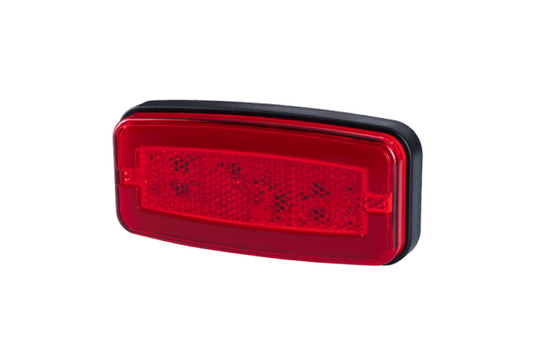 Horpol Positionsljus Röd, 0,5m, DV – 111x52,2x20,6 mm