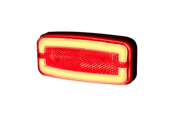 Horpol Positionsljus Röd, 0,5m, DV – 111x52,2x20,6 mm
