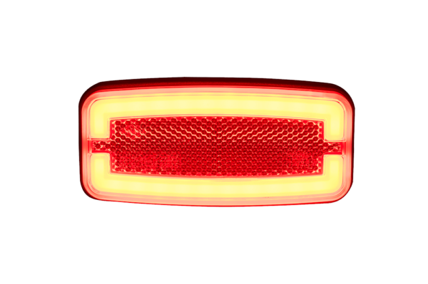 Horpol Positionsljus Röd, 0,5m, DV – 111x52,2x20,6 mm