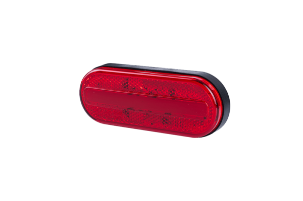 Horpol Positionsljus Röd, 0,5m, DV – 120x46x20,4 mm