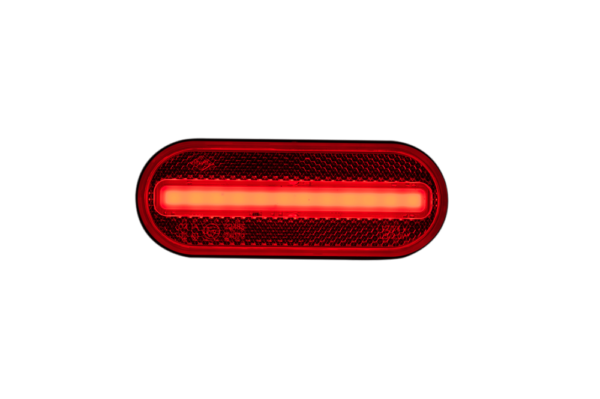 Horpol Positionsljus Röd, 0,5m, DV – 120x46x20,4 mm