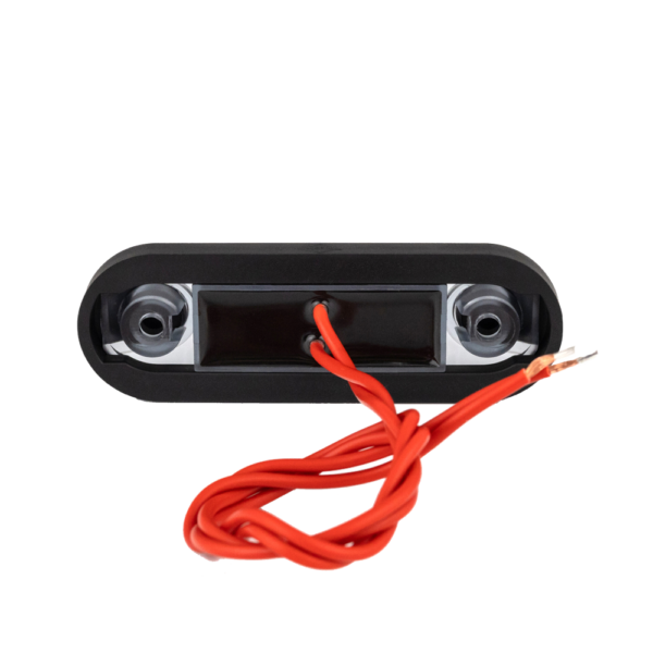 Horpol Sidomarkeringsljus Gul, Slim. 4 LED, Graphite, 0,5m, DV – 84,2x27,7x11 mm