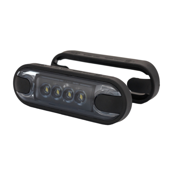 Horpol Positionsljus Vit, Slim. 4 LED, Graphite, 0,5m, DV – 84,2x27,7x11 mm