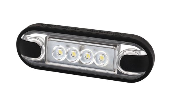 Horpol Positionsljus Vit, Slim. 4 LED, 0,5m, DV – 84,2x27,7x11 mm