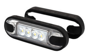 Horpol Positionsljus Vit, Slim. 4 LED, 0,5m, DV – 84,2x27,7x11 mm