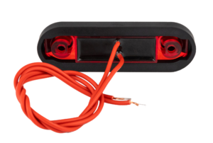 Horpol Positionsljus Röd, Slim. 4 LED, 0,5m, DV
