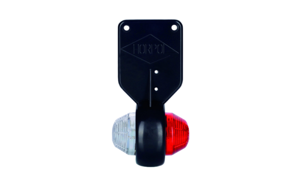 Horpol Positionsljus hängande, Röd/Vit, vänster, 0,25m, DV – 85x35x52 mm