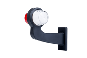 Horpol Positionsljus, Röd/Vit, Flex 90°, höger, 5m, Neon, DV – 192x168x87 mm