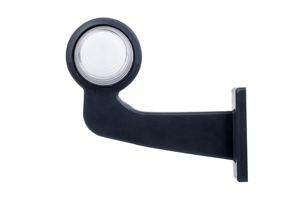 Horpol Positionsljus, Röd/Vit, Flex 90°, höger, 5m, Neon, DV – 192x168x87 mm
