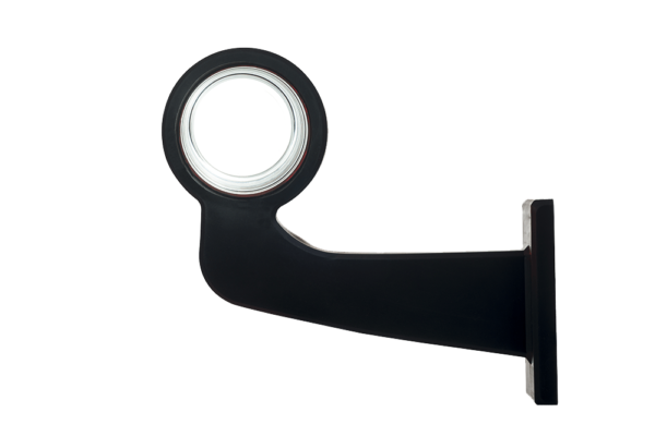 Horpol Positionsljus, Röd/Vit, Flex 90°, höger, 5m, Neon, DV – 192x168x87 mm