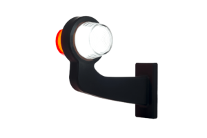 Horpol Positionsljus, Röd/Vit, Flex 90°, höger, 5m, Neon, DV – 192x168x87 mm