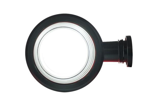 Horpol Positionsljus, Röd/Vit, Flex, kort, 5m, Neon,  DV – 107x92x79 mm
