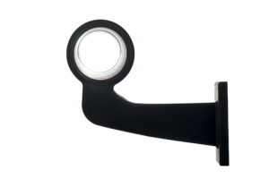Horpol Positionsljus, Röd/Vit, Flex 90°, höger, 0,5m, Neon, DV – 192x168x87 mm
