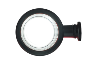 Horpol Positionsljus, Röd/Vit, Flex, kort, 0,6m, Neon, DV – 107x92x79 mm