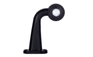 Horpol Positionsljus, Röd/Vit, Flex lång 90°, 0,45m, höger, DV – 181x62x145 mm