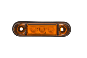 Horpol Sidomarkeringsljus Gul, Slim, 3 LED, 0,3m, DV – 65x17,2x13,9 mm