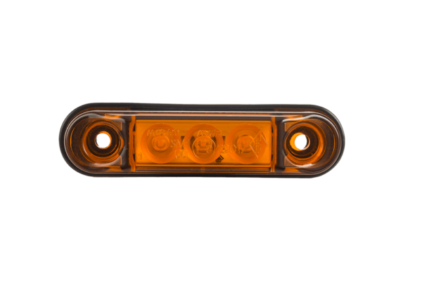 Horpol Sidomarkeringsljus Gul, Slim, 3 LED, 0,3m, DV – 65x17,2x13,9 mm