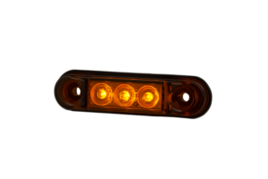 Horpol Sidomarkeringsljus Gul, Slim, 3 LED, 0,3m, DV – 65x17,2x13,9 mm