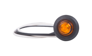 Horpol Sidomarkeringsljus Gul, rörmontage, 0,5m, DV – Ø28x20 mm