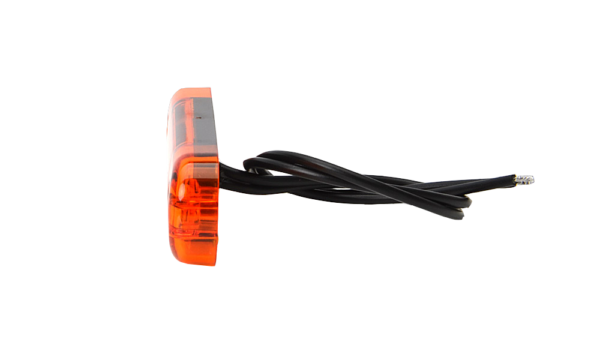 WAS Sidomarkeringsljus Gul, 0,23m, ADR, DV – 84x24x10,4 mm