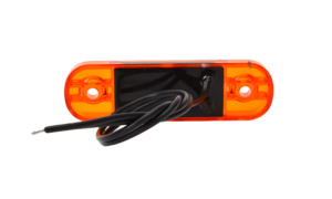 WAS Sidomarkeringsljus Gul, 0,23m, ADR, DV – 84x24x10,4 mm