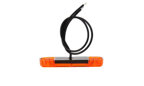 WAS Sidomarkeringsljus Gul, 0,23m, ADR, DV – 84x24x10,4 mm