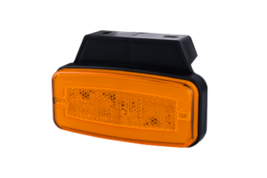 Horpol Sidomarkeringsljus Gul m. vinkelfäste, 0,5m, DV – 111x72x43,2 mm