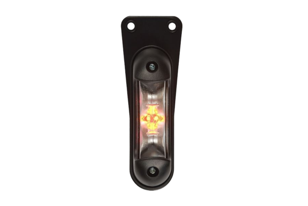 Horpol Sidomarkeringsljus hängande, Transp, Röd/Vit/Gul, 0,5m, DV – 139x48x38 mm