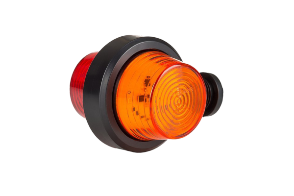 Horpol Sidomarkeringsljus Röd/Orange, Flex, kort, 0,6m, DV – 107x92x79 mm