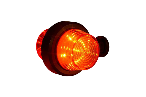 Horpol Sidomarkeringsljus Röd/Orange, Flex, kort, 0,6m, DV – 107x92x79 mm