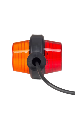 Horpol Sidomarkeringsljus Röd/Orange, Flex, kort, 0,6m, DV – 107x92x79 mm