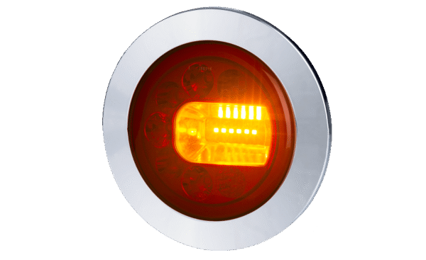 Bakljus, bak-, broms-, blinkersljus, höger, chrome, 1,5m, DV