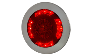 Bakljus, bak-, broms-, blinkersljus, chrome, 1,5m, DV