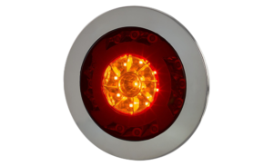 Bakljus, bak-, broms-, blinkersljus, chrome, 1,5m, DV