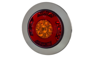 Bakljus, bak-, broms-, blinkersljus, chrome, 1,5m, DV