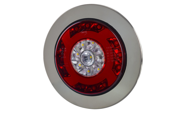 Bakljus, bak-, dim-, backljus, chrome, 1,5m, DV