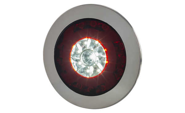 Bakljus, bak-, dim-, backljus, chrome, 1,5m, DV