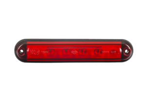 Bromsljus 134mm, 0,5m, DV