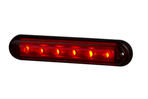 Bromsljus 134mm, 0,5m, DV