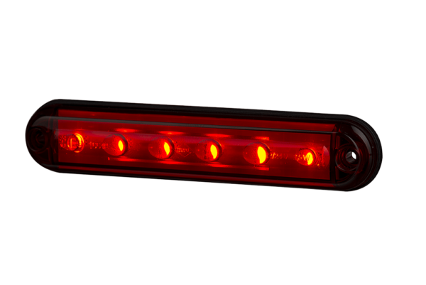 Bromsljus 134mm, 0,5m, DV