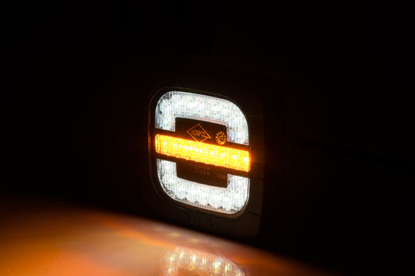 Frontlampa, blinkers-, positionsljus, 1m, DV
