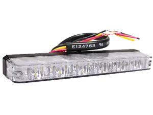 Riktat blixtljus ES6, grillmontage, Röd, 6-LED, DV