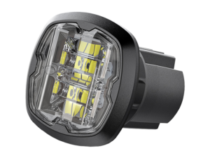 Blixtkula LED, Gul, F16W, 120°, XA1, DV
